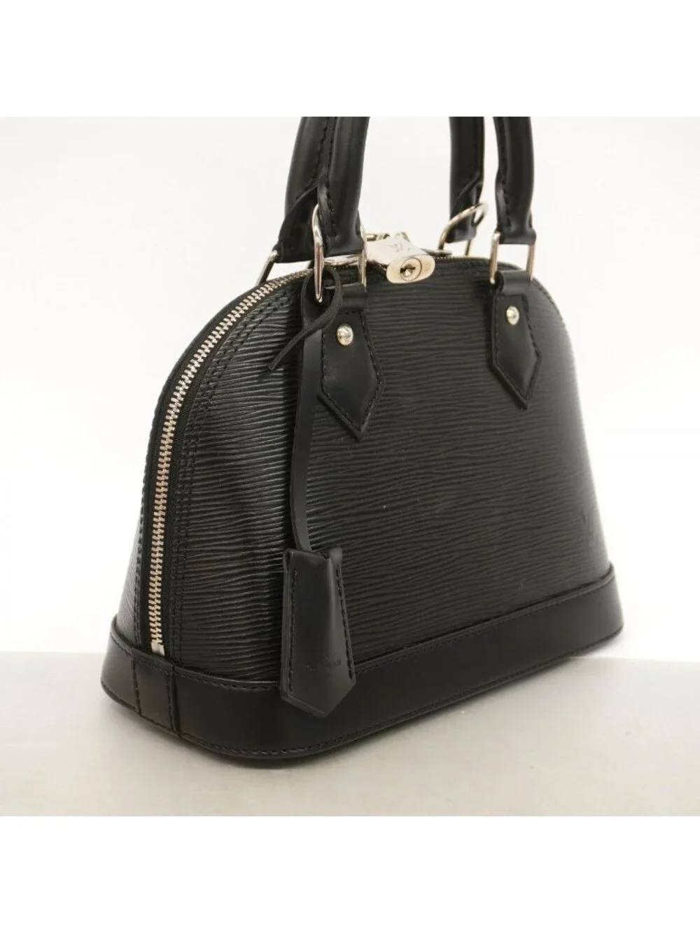 Louis Vuitton Handbag Epi Alma BB Noir 2-Way
